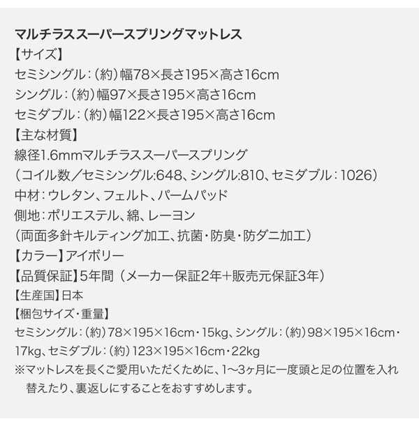 ポイント４倍】棚・コンセント付き_大容量チェストベッド【Amario